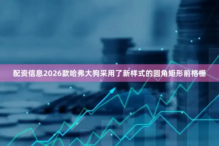 配资信息2026款哈弗大狗采用了新样式的圆角矩形前格栅