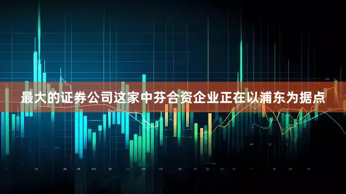 最大的证券公司这家中芬合资企业正在以浦东为据点